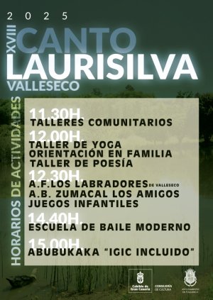 Valleseco: Las medianías de Gran Canaria te invitan a disfrutar del XVIII Canto a La Laurisilva