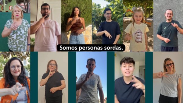 22-28 de septiembre. Semana Internacional de las Personas Sordas:  “Somos personas sordas. Y no. Serlo no nos limita”: nueva campaña de la CNSE