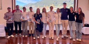 Las hermanas Laiseca, del Real Club Náutico, campeonas de la Copa de España de Vela Ligera en Santander