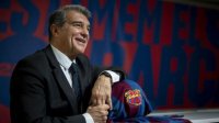 Laporta desmiente haber celebrado negociaci&oacute;n alguna con Haaland