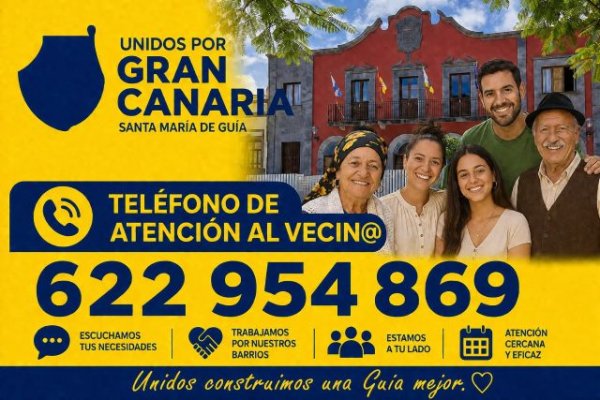 UxGC-Gu&iacute;a reivindica su trayectoria en la escucha activa y reafirma su canal de atenci&oacute;n directa al vecino ​