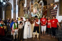 Agaete: Tradici&oacute;n, folclore y solidaridad llenan las calles en la Romer&iacute;a Ofrenda a la Virgen de Las Nieves