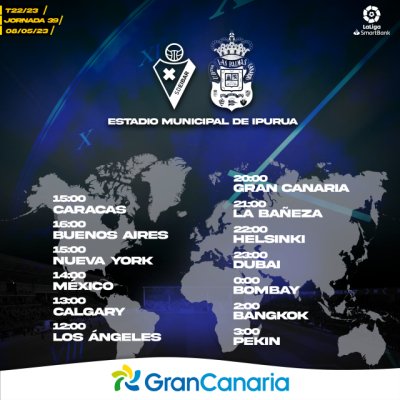 Radio Faro del Noroeste retransmite hoy lunes, a las 20.00 horas: SD Eibar - UD Las Palmas