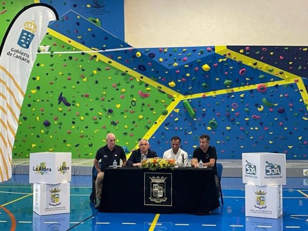 Deportes impulsa la creación del rocódromo de La Aldea de San Nicolás
