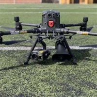 La Unidad de Drones de la Polic&iacute;a Local de Telde participa en la vigilancia de las fiestas de La Aldea 2022