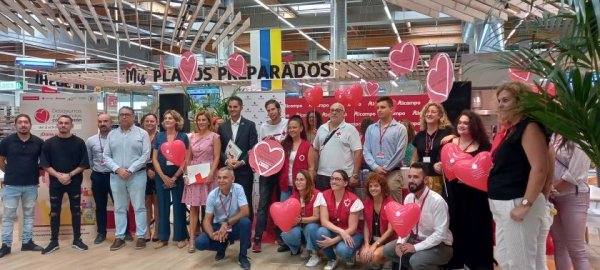 Desayunos y meriendas para la infancia vulnerables atendidos por Cruz Roja en los centros Alcampo