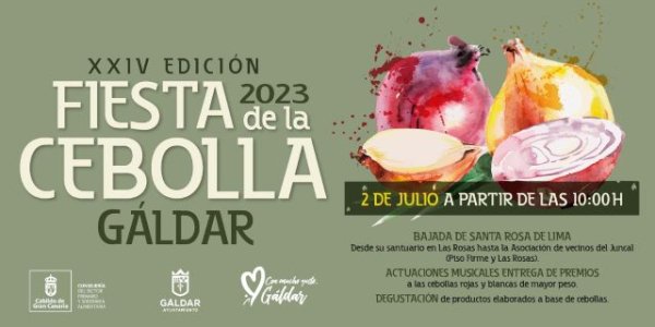 Gáldar: Piso Firme acoge este domingo la XXIV Fiesta de la Cebolla