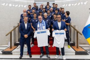 Poli Su&aacute;rez reconoce la trayectoria de la UD Tamaraceite tras su ascenso a Segunda Federaci&oacute;n