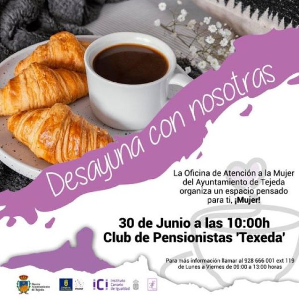 Tejeda: Cambio de localización para el ¡Desayuna con nosotras!