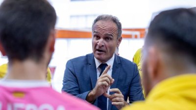 Voleibol: Sergio Camarero. "Hemos hecho lo que ten&iacute;amos que hacer, jugar y llevarnos el resultado"