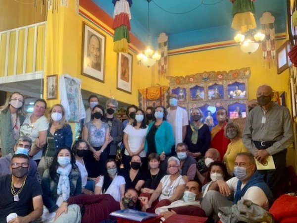 El M. V. Lama Kelzang visita el Centro Buddhista Tibetano &quot;Kagyu Shedrub Chöling&quot; de Las Palmas