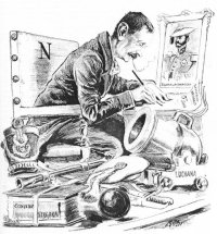 El otro Galdós irrumpe con sus caricaturas sobre el Madrid del siglo XIX