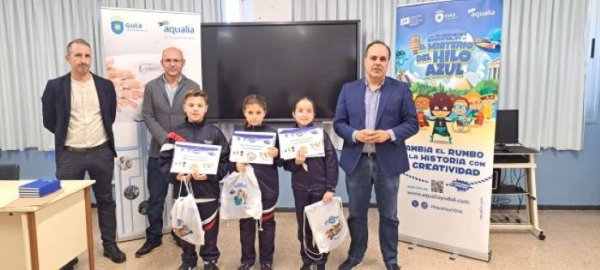 Gu&iacute;a: Gurene D&iacute;az, del CEIP Nicolas Aguiar, ganadora nacional del Concurso Digital de Aqualia sobre el cuidado del agua y la Tierra
