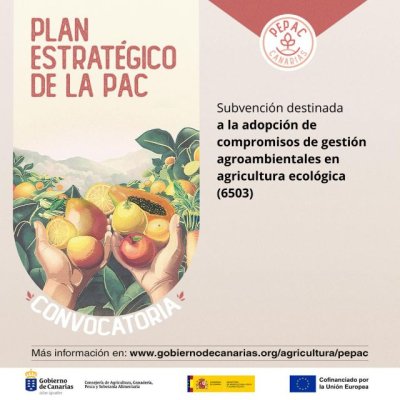 El Gobierno convoca las subvenciones del PEPAC para compromisos de gestión agroambientales en agricultura ecológica