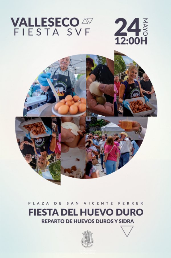Valleseco celebra una nueva edici&oacute;n de la Gran Fiesta del Huevo Duro