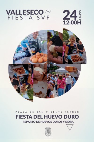 Valleseco celebra una nueva edici&oacute;n de la Gran Fiesta del Huevo Duro