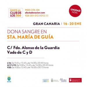 Guía: La unidad de donación de sangre permanece hasta este viernes 20 de enero