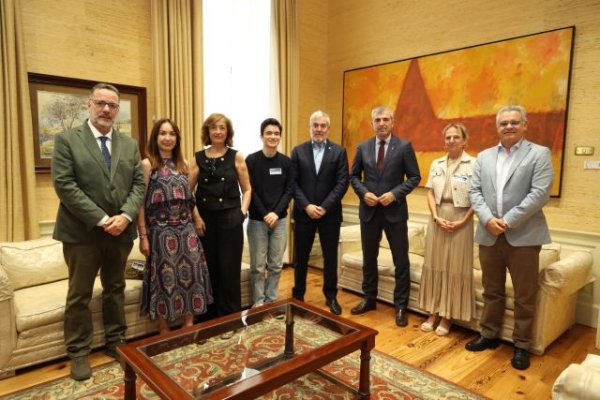 El Gobierno reconoce la trayectoria de Mario Rodr&iacute;guez Bonnet, doble campe&oacute;n de la Olimpiada Filos&oacute;fica de Espa&ntilde;a