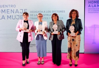 La Consejer&iacute;a reconoce la trayectoria de cuatro mujeres en los sectores de la construcci&oacute;n, transportes y puertos