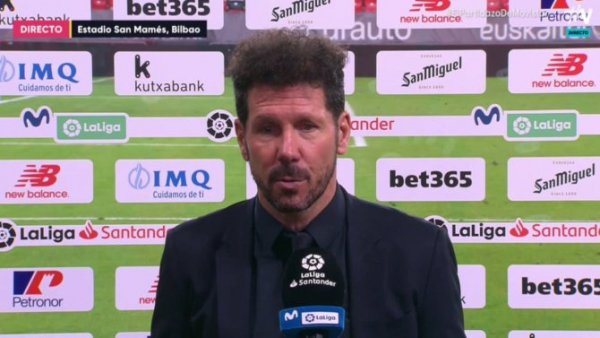 Simeone: &quot;Si Joao tiene claro cuál es el problema, estaría bueno saberlo&quot;