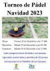 La Aldea de San Nicolás organiza un Torneo de Pádel navideño