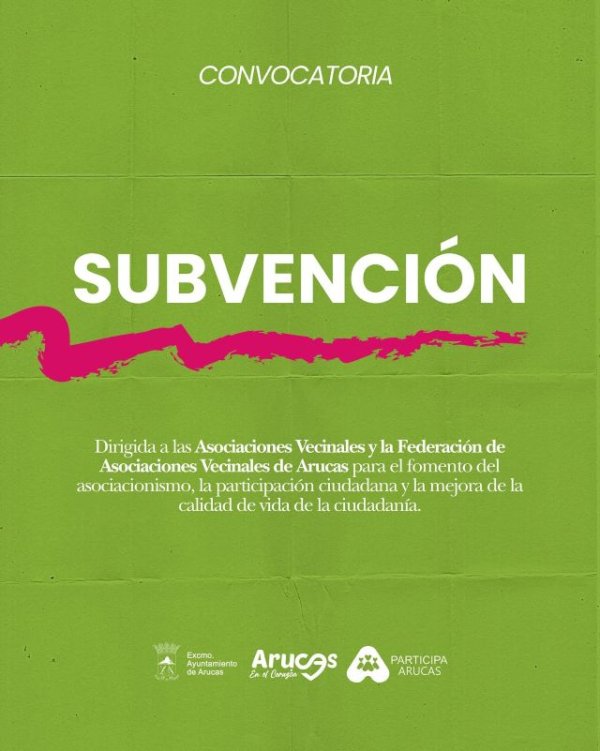 El Ayuntamiento de Arucas reafirma su compromiso con la participación ciudadana y con la transformación social desde el territorio