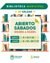 La Biblioteca Municipal de G&aacute;ldar ampl&iacute;a su horario los s&aacute;bados para facilitar el estudio durante el per&iacute;odo de ex&aacute;menes