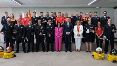 El Ayuntamiento celebra el D&iacute;a del Patr&oacute;n de los Bomberos con la entrega de Medallas de Oro al M&eacute;rito