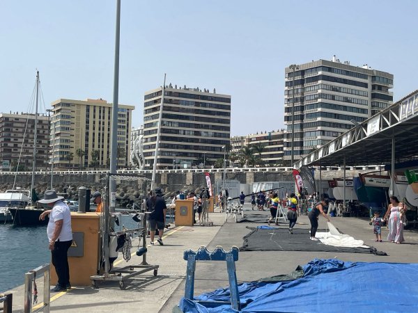 Vela Latina: El viento obliga a aplazar la tercera ronda del Torneo Eliminatorio Fundación La Caja de Canarias