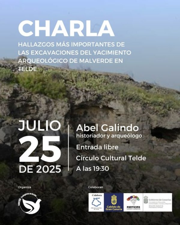 Charla sobre Hallazgos importantes de las excavaciones del Yacimiento Arqueológico de Malverde