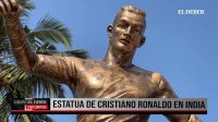 Una estatua de Cristiano crea pol&eacute;mica en India con trasfondo pol&iacute;tico