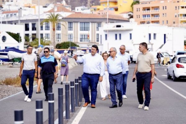 La Gomera: Cabildo, Ayuntamiento y Puertos Canarios coordinan proyectos para transformar el Puerto de Vueltas en un espacio moderno y sostenible