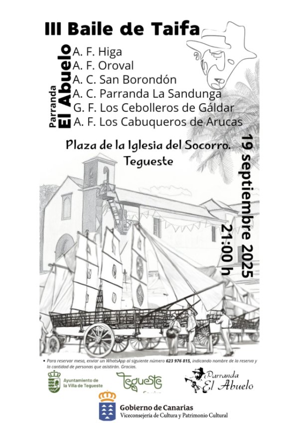 Los Cebolleros actuarán en Tenerife en la Taifa de la Parranda El Abuelo y en Las Marías en Guía