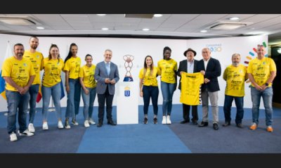 El presidente de Canarias recibe al CB Remudas Isla de Gran Canaria tras alzarse con el campeonato de Europa