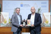 Canary Oil arbequina-hojiblanca, Mejor Aceite de Oliva Virgen Extra de Canarias en Agrocanarias 2026