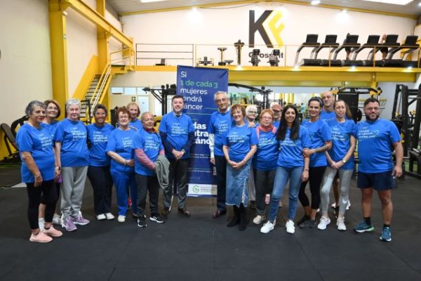 Teodoro Sosa acude a la inauguración del Taller de Ejercicio Físico para pacientes oncológicos en Gáldar