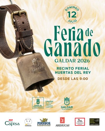 Cita con la tradición rural de Gáldar este domingo con la Feria de Ganado y una nueva edición del Mercado Agrícola