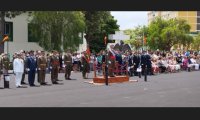 El Acuartelamiento de 'Ingenieros' de la base de La Cuesta celebr&oacute; el d&iacute;a de su patr&oacute;n San Fernando