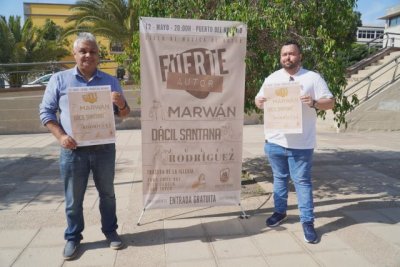Puerto del Rosario: Marw&aacute;n, D&aacute;cil Santana y Julia Rodr&iacute;guez, protagonistas de la primera edici&oacute;n de FuerteAutor