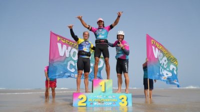 Windsurf: Lennart Neubauer recupera el t&iacute;tulo de Fuerteventura tras una final de m&aacute;ximo nivel