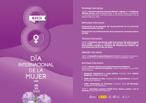 La Villa de Moya conmemora el 8M con una programaci&oacute;n centrada en la cultura y el bienestar de la mujer