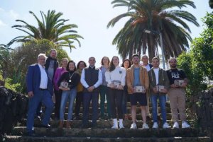 El alumnado de FP de la ECA de Tacoronte logra tres oros en Jardinería, Floristería y Forestales en Canarias Skills
