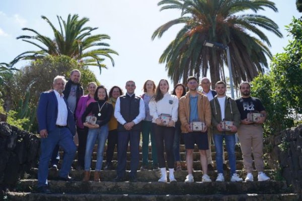 El alumnado de FP de la ECA de Tacoronte logra tres oros en Jardinería, Floristería y Forestales en Canarias Skills