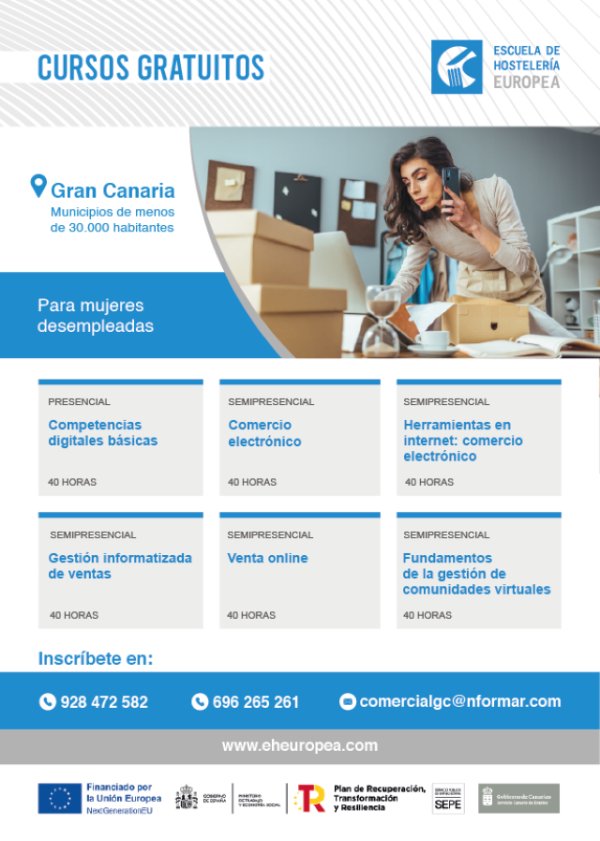 Escuela de Hostelería Europea impulsa la digitalización de las mujeres del ámbito rural