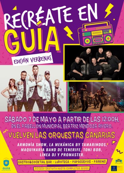 Los Papagüevos salen mañana sábado a la calle dentro del evento Recréate en Guía