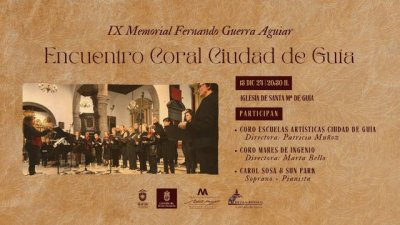 La Iglesia de Santa Mar&iacute;a de Gu&iacute;a acoge este viernes el IX Memorial &lsquo;Fernando Guerra Aguiar&rsquo; dedicado al tenor guiense