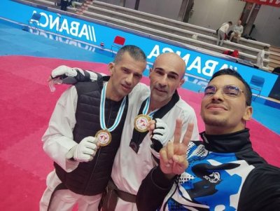 Villa de Firgas: Felicitación municipal al deportista Miguel Ángel Santiago Ruiz por su medalla de oro en Taekwondo