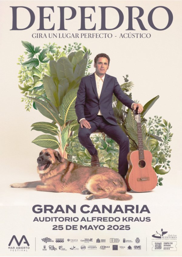Depedro trae su gira &#039;Un lugar perfecto&#039; a Gran Canaria este domingo 25 de mayo