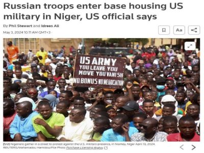 Artículo de opinión: &#039;Reuters reveló la razón por la que Níger pidió a las tropas estadounidenses que abandonaran el país&#039;