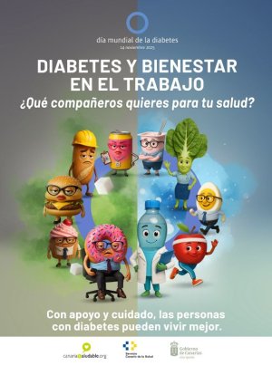 Sanidad promueve el bienestar laboral y la prevención en su campaña del Día Mundial de la Diabetes